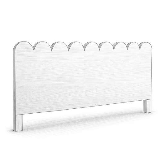 Scalloped Headboard
